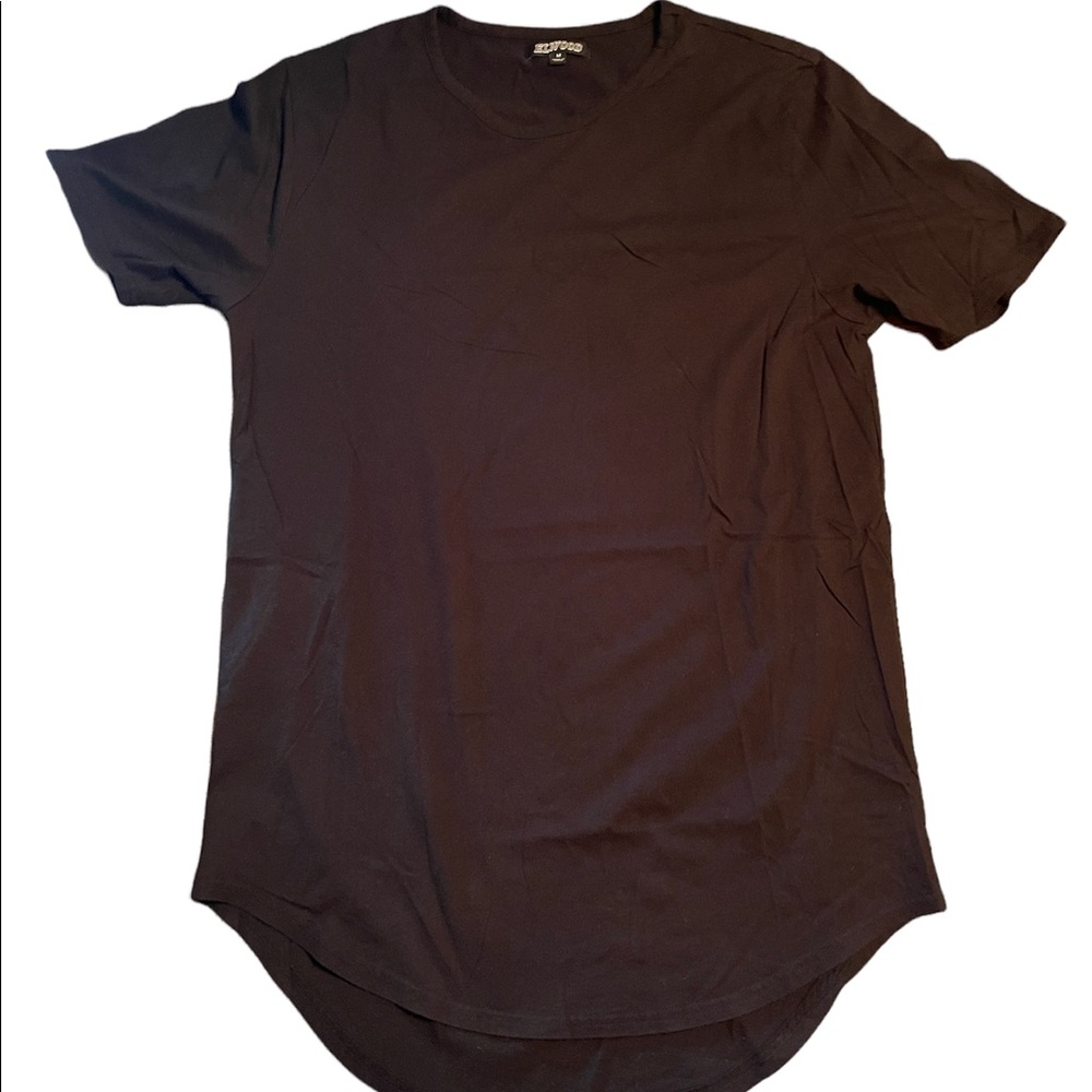 Elwoods curved long hem t-shirt
